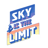 Skating Sky Is The Limit Sticker by CLIF Kid