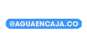 Ecoamigable Sticker by AGUA EN CAJA