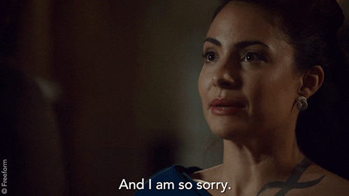 apology GIF by Shadowhunters