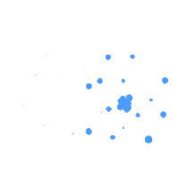 Celebrate Independence Day Sticker by Holler Studios