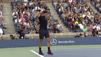 tennis federer GIF by US Open