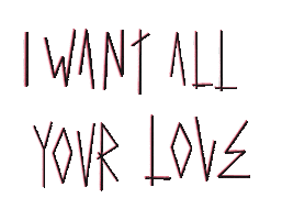 Loving Love You Sticker by The Art Plug