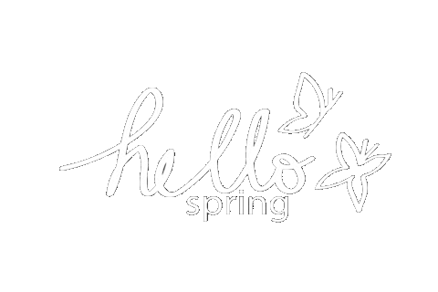 Spring Break Hello Sticker