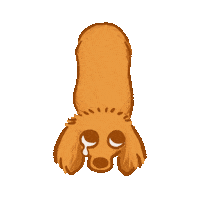Sad Sausage Dog Sticker