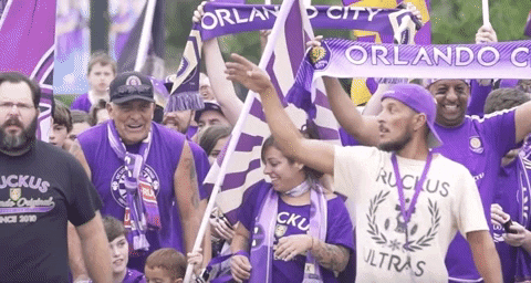 Fans Support GIF by Orlando City SC