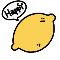 Happy Food Sticker by てんりちゃん