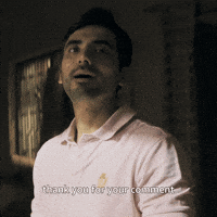 Comments Smile GIF by Amazon MX Player