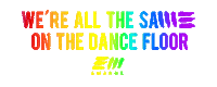 gay pride love Sticker by Electronic Music Awards