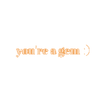 thegemstudio gem youre a gem gem studio the gem studio Sticker