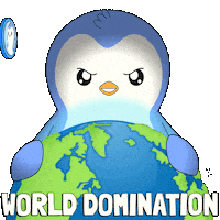 Revolve World Domination Sticker by Pudgy Penguins