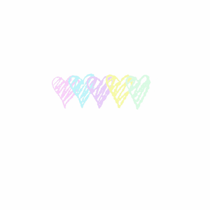 GuarapoColors giphygifmaker giphygifmakermobile heart colors GIF