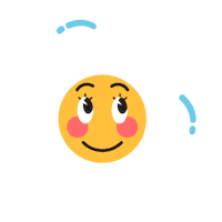 Happy Face Sticker by Disetti Playlist