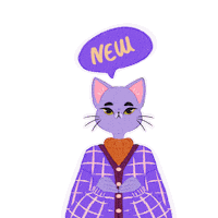 Text New Post Sticker by Poupoutte
