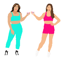 Los Angeles Cheers Sticker by Activewear | Low Maintenance Lifestyle