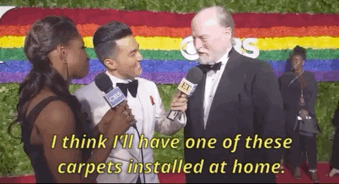 tonyawards giphyupload red carpet tony awards 2019 giphytonyawards2019 GIF