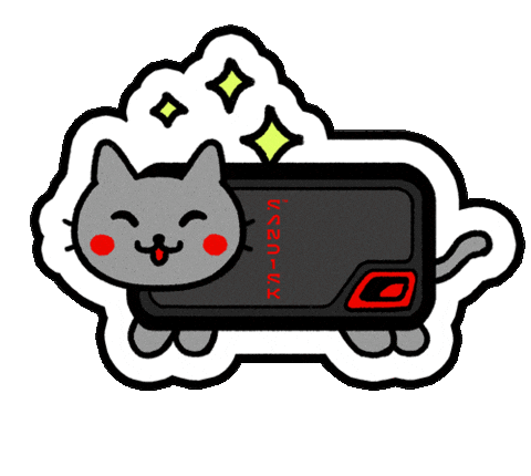 Magic Cat Sticker by Sandisk