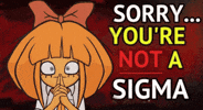 Sigma Ongezellig GIF