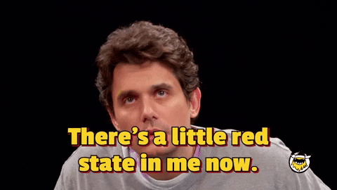 John Mayer Hot Ones GIF by First We Feast