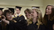 selfie graduation GIF