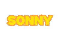 Sonny Sticker by MEGAMGCCOFFEE