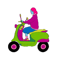 Bike Smoke Sticker by krist menina