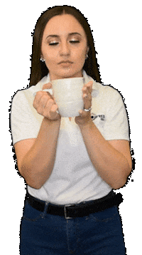 Cup Of Coffee Sticker by The Rivas Team