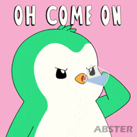 Angry Penguin GIF by Abster