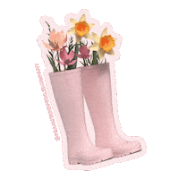 Cruelty Free Flowers Sticker by Peanut and Pickle