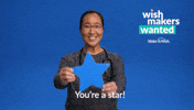 Wish Maker Star GIF by Make-A-Wish America
