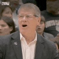 Yell College Basketball GIF by NCAA March Madness