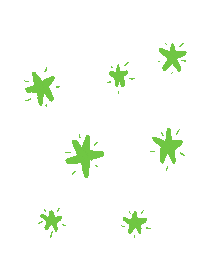 Star Blinking Sticker by Simply Social Media