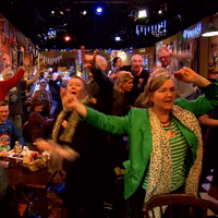 cafe confetti GIF by NPO Radio 2