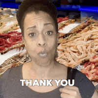 ComedianHollyLogan thank you agree attitude snap GIF