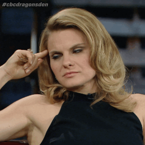 dragons den eye roll GIF by CBC