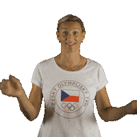 Waving Czech Republic Sticker by Český olympijský tým