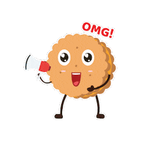 Omg Sticker by Julie's Biscuits