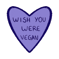 gabeluize amor vegan date coracao Sticker