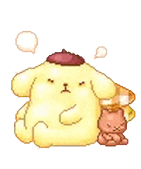 purinlvr sanrio pompompurin purin Sticker