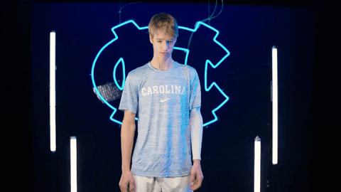 Look Up North Carolina GIF by UNC Tar Heels