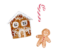 Baking Merry Christmas Sticker