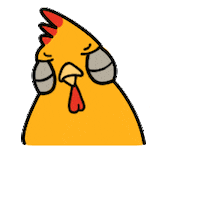 Chicken Yes Sticker