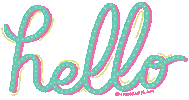 studioneelamgiphy hello hi morning hallo Sticker