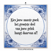 Spreuk Geluk GIF by Tegelspreuken.nl