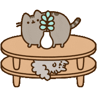 Tree House Cat Sticker by Pusheen