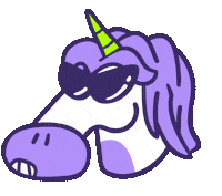 Unicorn Sticker by YO Mobile