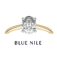 bluenilediamond diamond ring halo diamonds Sticker