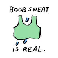 Sweat Sweating Sticker by Aerie