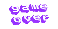 Game Over Sticker