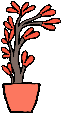 Flower Grow Sticker by Ruppert Tellac