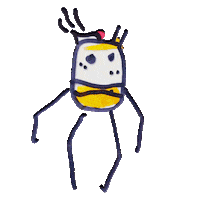 dance party Sticker by dot_pieces